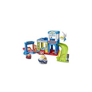 VTech Baby TUT TUT Baby Flitzer - Garde de Police - Kit de Jeu interactif avec Voiture de Police, Musique, Phrases et Sons passionnants - pour Enfants de 1 à 5 Ans