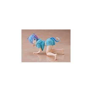 Taito Prize Re:Zero – Starting Life in Another World Statuettes PVC REM Cat Roomwear Version