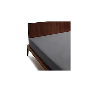 GUZZINI Classic - Drap Housse 175x200 Coton Percalle 100% Certifié OekoTex Frais Respirant, Surmatelas 2 Personnes 1 Pièce, Draps Housses Protège Matelas Haut 30cm et Angles Élastiques, Dessus de Lits