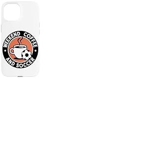 Caf&eacute; du Week-End Et Sports De Football Aiment Les Amateurs Coque pour iPhone 15