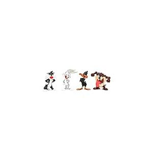 Jada - Figurines Metal - Looney Tunes - Bugs Bunny + Tasmanian Devil + Daffy Duck + Sylvestre - 253252044