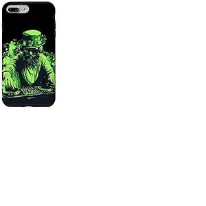 Déguisement de Lucky Beats avec Leprechaun DJ Vibes Coque pour iPhone 7 Plus/8 Plus