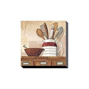 Marian Hill Still Life II Toile, Polyester, Multicolore, 40 x 40 x 40 cm