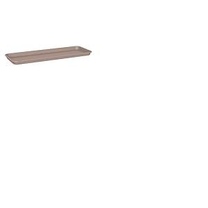 Soucoupe RECTANGULAIRE Capri 50CM Taupe