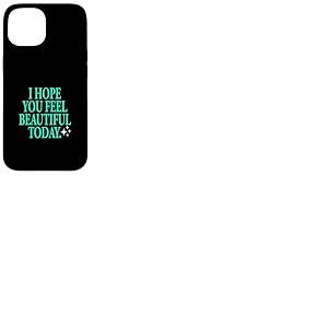 Bleu Sarcelle Clair Aqua Color Beautiful Hope Light Teal Aqua Coque pour iPhone 15