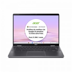 Acer Chromebook Plus Spin 714 tactile | CP714-1HN | Gris - Couleur Grey