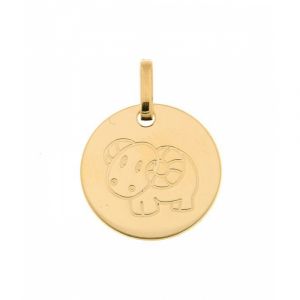 Pendentif Zodiaque Belier Or Jaune 750