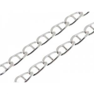 Chaine Argent Homme Maille Marine 3.7mm 50cm