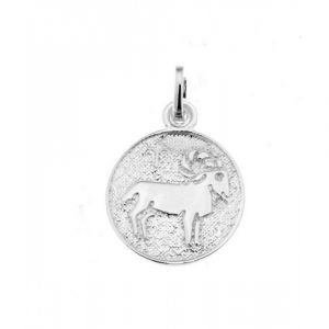 Pendentif Argent Zodiaque Belier Diam. 12mm