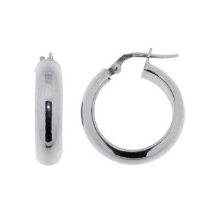 Creoles Diam. 19mm Or Blanc 375