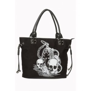 Sac Banned Clothing Back In Black : Taille - TU