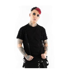 Polos Homme DEATH ANGEL Noir : Couleur - Noir, Taille - 2XL