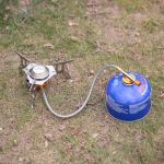 Prettygood7 Outdoor R/échaud de camping connecteur adaptateur de bouteille de gaz recharge de gaz adaptateur Bouteille de gaz Br/ûleur /à gaz Ensemble daccessoires