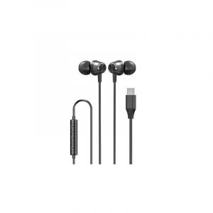 Xqisit - Ecouteurs Filaires Intra Auriculaires avec prise USB-C - Couleur : Noir - Modèle : Nova 9