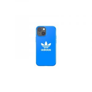 Adidas - Coque Souple Entry - Couleur : Bleu - Modèle : iPhone 13 Mini