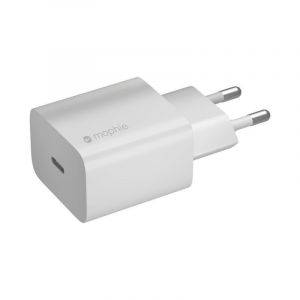 Mophie - Chargeur 1 Port USB-C - 20W - Couleur : Blanc