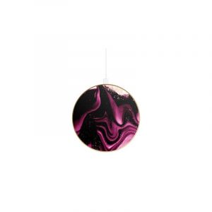 iDeal Of Sweden - Chargeur Induction Golden Ruby Marble - 10W - Couleur : Rouge