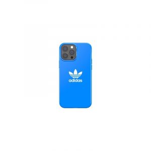 Adidas - Coque Souple Entry - Couleur : Bleu - Modèle : iPhone 13 Pro Max