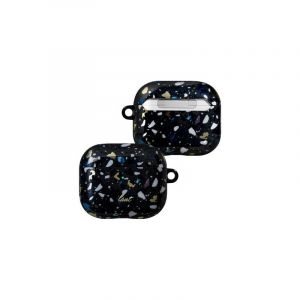 Laut - Capsule Terrazo AirPods 3 - Couleur : Noir - Modèle : AirPods