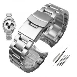 Pour Casio EDIFICE EFV-540 500 EFS-S510 EFB-650 EQB-501 EFR-303L/303D bracelet en acier inoxydable