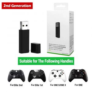 Adaptateur sans fil récepteur USB pour Xbox One S X pour Xbox One 2ème Xbox One 1er pour Windows 10