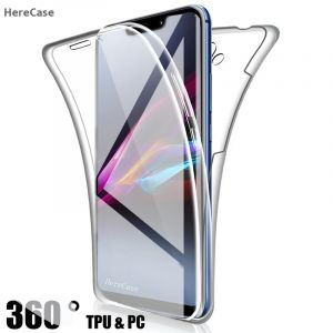 Coque de téléphone transparente antichoc, corps complet 360, pour Huawei P Smart 2019 2020 P Smart