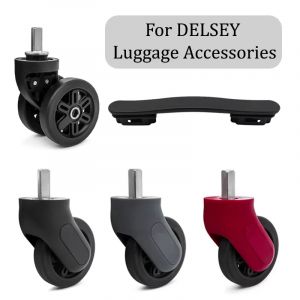 Convient pour l'ambassadeur français DELSEY poignée roue universelle accessoires de bagages roues de