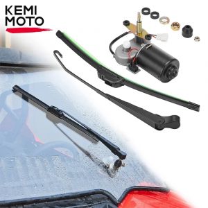 KEMIMOTO – Kit moteur d'essuie-glace électrique, Compatible avec Polaris RZR XP 1000 Ranger pour