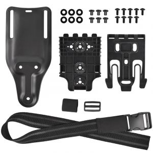 Holster Tactique pour Pistolet Plateforme Holster Universel pour Pistolet Base Adaptateur Basse Ride