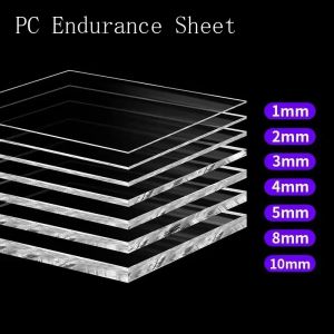 Planche d'endurance PC haute transparence, plaque en polycarbonate, degré d'usure, feuille de