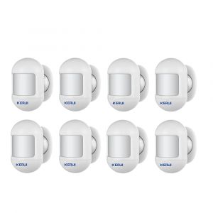 KERUI – détecteur de mouvement PIR sans fil, Mini conception, capteur d'alarme infrarouge passif
