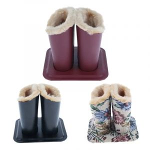 Porte-lunettes de soleil en cuir PU, Design Unique, cr&eacute;atif, doubl&eacute; de peluche, &eacute;tui &agrave; lunettes,