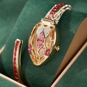 Bracelet de montre en cuivre incrust&eacute; de biscuits pour femmes et filles, bracelet de manchette, f&ecirc;te