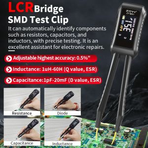 ZOYI ZT-MD1 numérique Smart Tweezer LCR SMD ESR testeur 02/10/2018 puzzles itance inductance