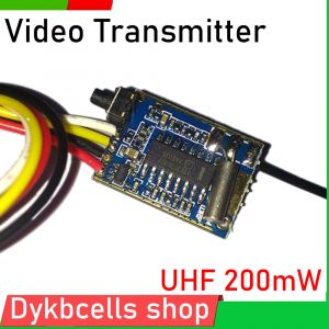 Transmetteur TV UHF 16CH, 360-900MHz, RF Tech, FM, TV, audio, vid&eacute;o, transmission d'image sans fil