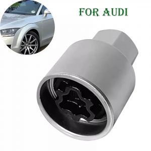 Clé d'écrou de roue de verrouillage principal pour Audi, outil de douille étanche, antivol,