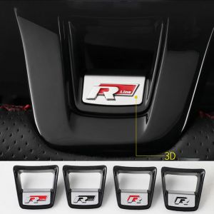 Autocollant emblème de volant de voiture avec Logo Rline R, accessoires pour Volkswagen Polo GTI