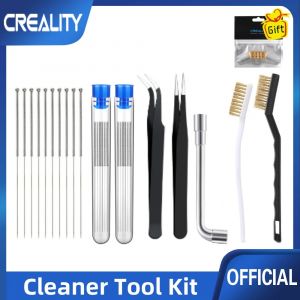 Kit d'outils de nettoyage d'imprimante 3D, brosse à dents en fil de cuivre, buse, pièces