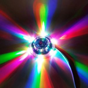 LED RGB lumière de scène MiNi coloré rotatif KTV Bar maison fête DJ Disco effet lumière LED Disco