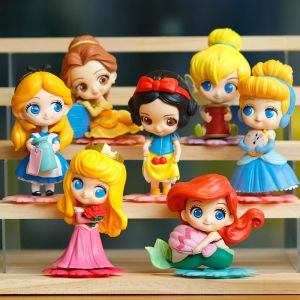 Q Posket-Figurines de Princesse Q Posket en PVC, 14 Styles Différents, Sirène, Fée Clochette,