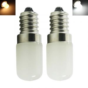 Bombilla-Mini Bougie LED &agrave; Coque Givr&eacute;e, Lampe Basse Tension, E14 T18, 2W, 5V, 12V, 24 V, 48V, 60V,