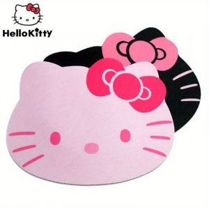 Kawaii Sanrio Hello Kitty tapis de souris filles jeu bureau tapis de souris souple créatif Kt rose