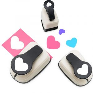 9/16/25mm perforateur Scrapbook papier perforateur coupe-papier coeur poinçon Scrapbooking poinçons