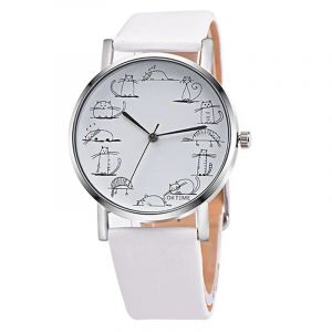 2022 dames montres décontracté femmes montres chat montres femmes montres à Quartz pas cher prix