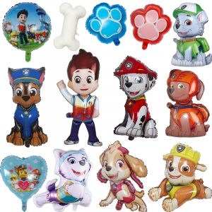 Ballon chien de dessin animé Paw Patrol Ryder Chase Skye Everest, jouets en Film d'aluminium,