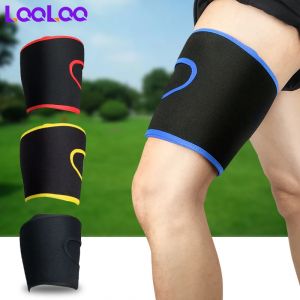 Attelle de soutien de cuisse, 1 pièce, manchon de cuisse de Compression réglable avec bouton en