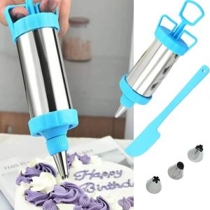Seringue à biscuits, presse à crème pour gâteaux, bricolage, extrudeuse de seringue à pâtisserie,