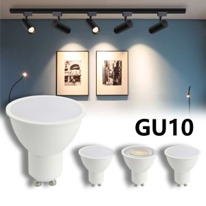 6 PCS/LOT LED spot GU10 AC220V AC100V-240V LED ampoule à économie d'énergie 3 W 5 W 6 W 7 W 8 W vous