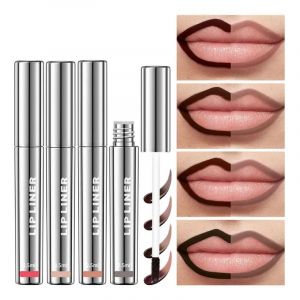 Peel Off Jules Liner Pigmenté, Teinture Marron, Contour Teint, Teinture Lèvres, Finition 256