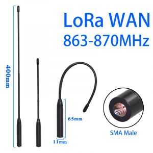 Antenne fouet LoRa Wan pour Meshtastic, antenne omniportante, antenne souple, haute efficacité,